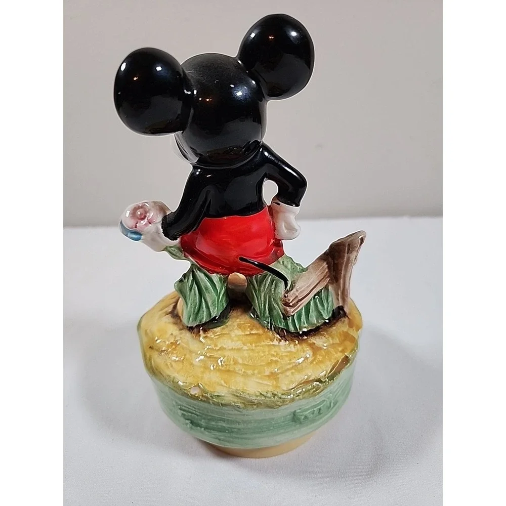 Vintage Schmid Mickey Mouse Music Box 